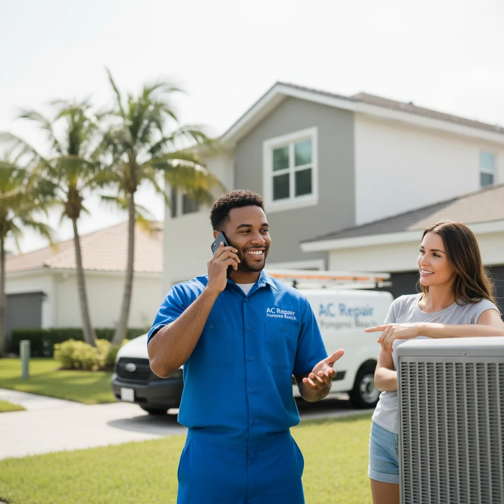 AC Repair Pompano Beach customer support in Pompano Beach